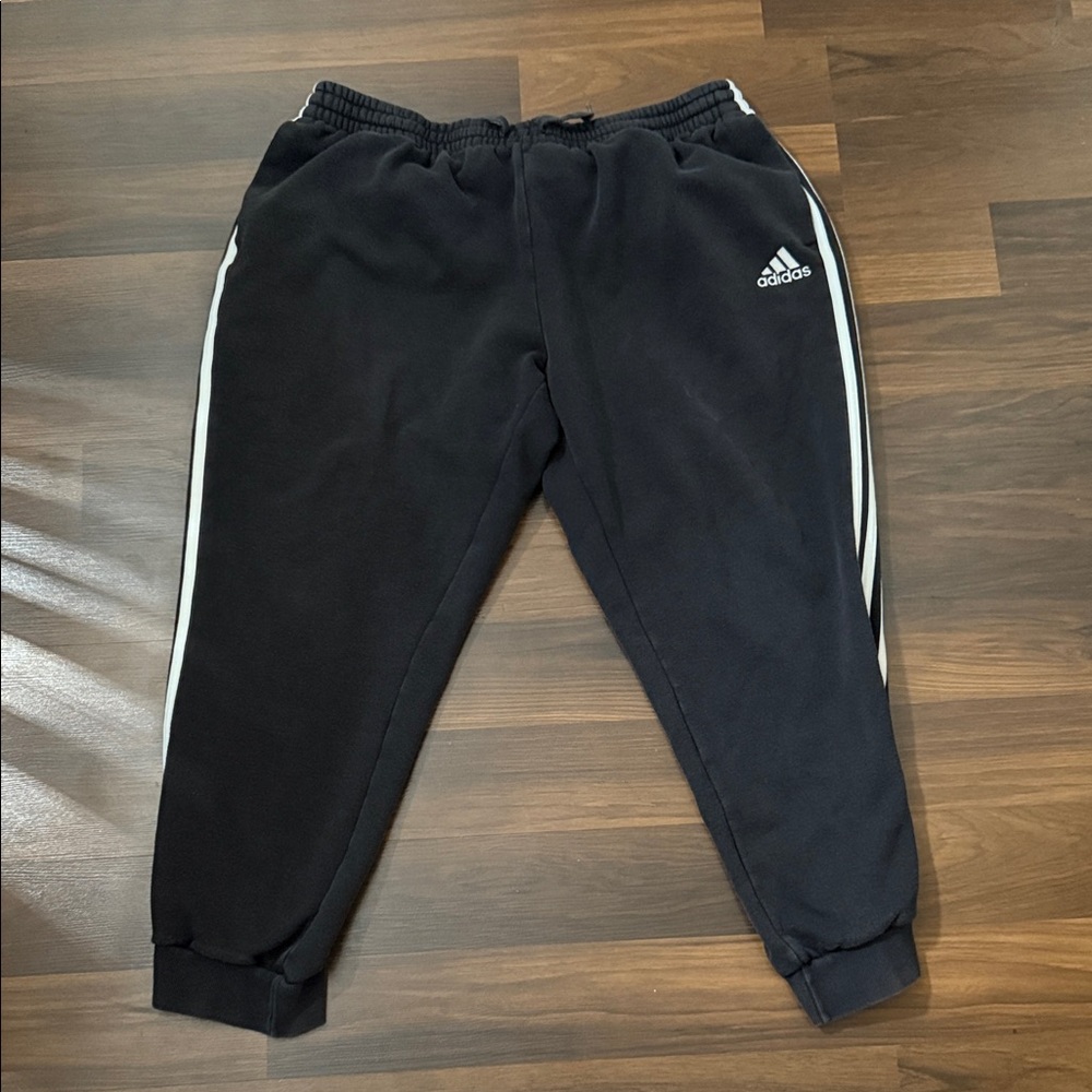 Adidas Men’s Black Jogger Pants